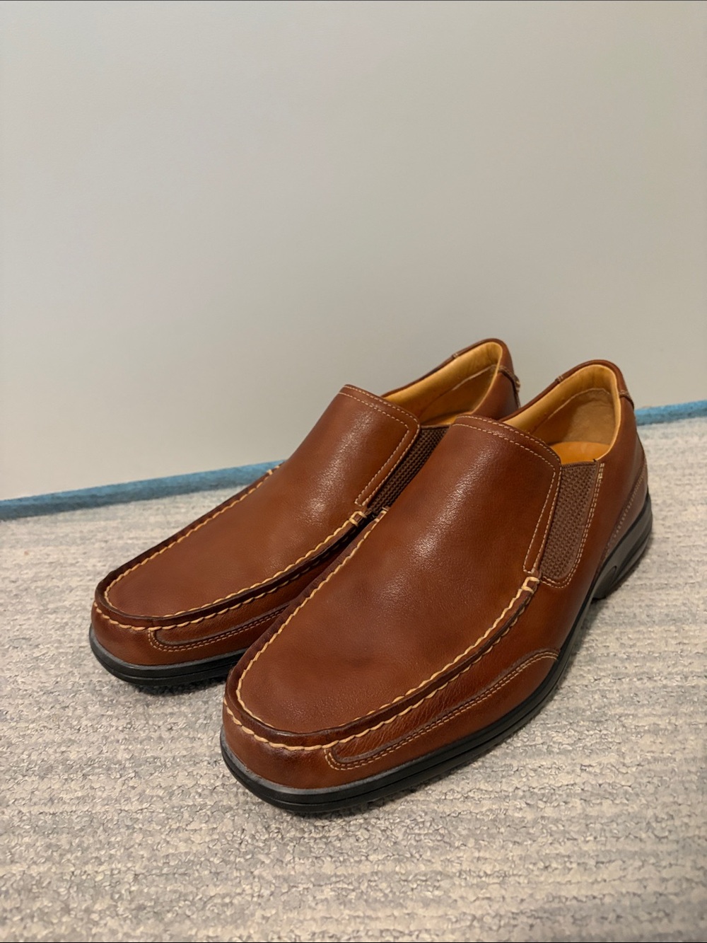 Sperry’s Top Sider Gold Cup Collection Men's Brown Leather Loafers